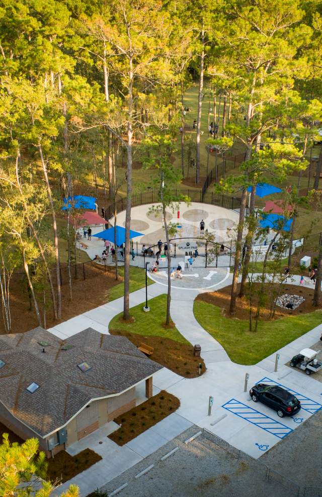 The Splash Paw at the Dog Park