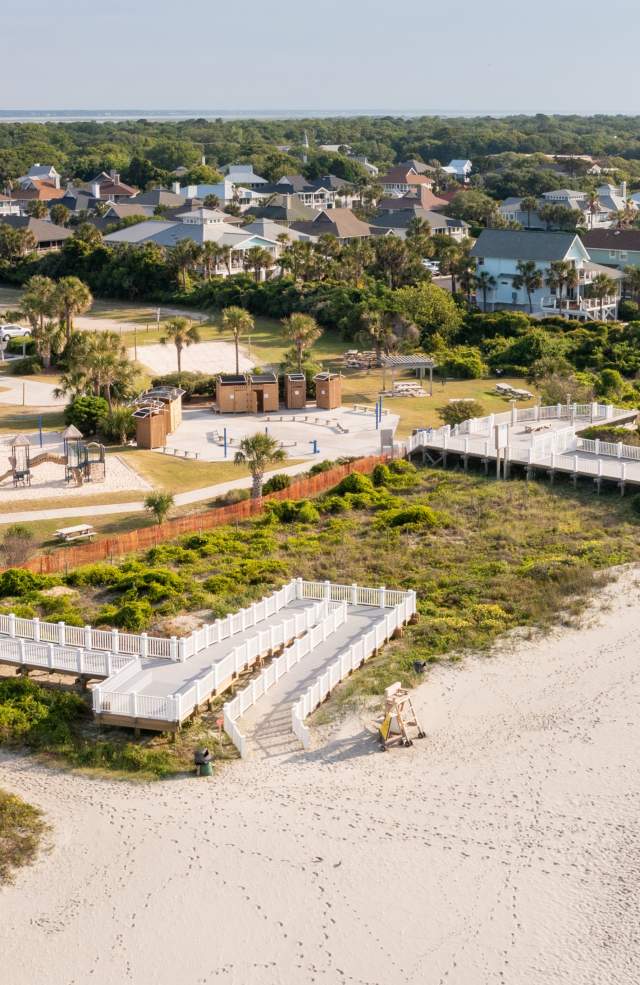 Aerial View of Isle of Palms County Park