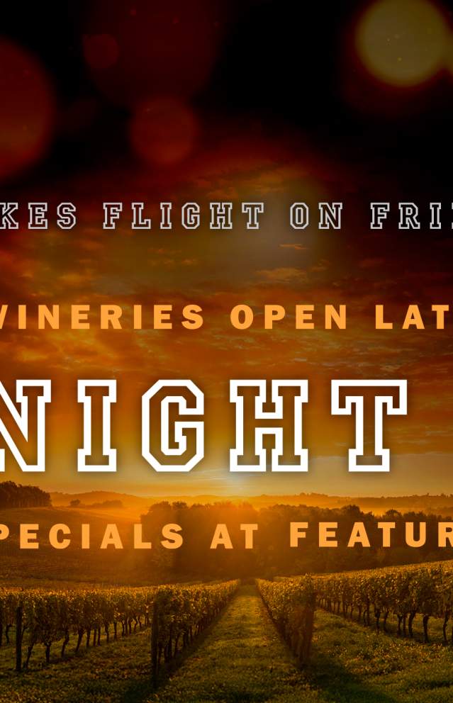 Late night wine tasting in Sonoma Valley with Friday Night Flights