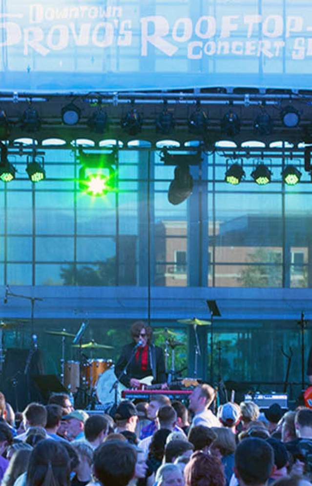 Outdoor Summer Concerts in Utah Valley