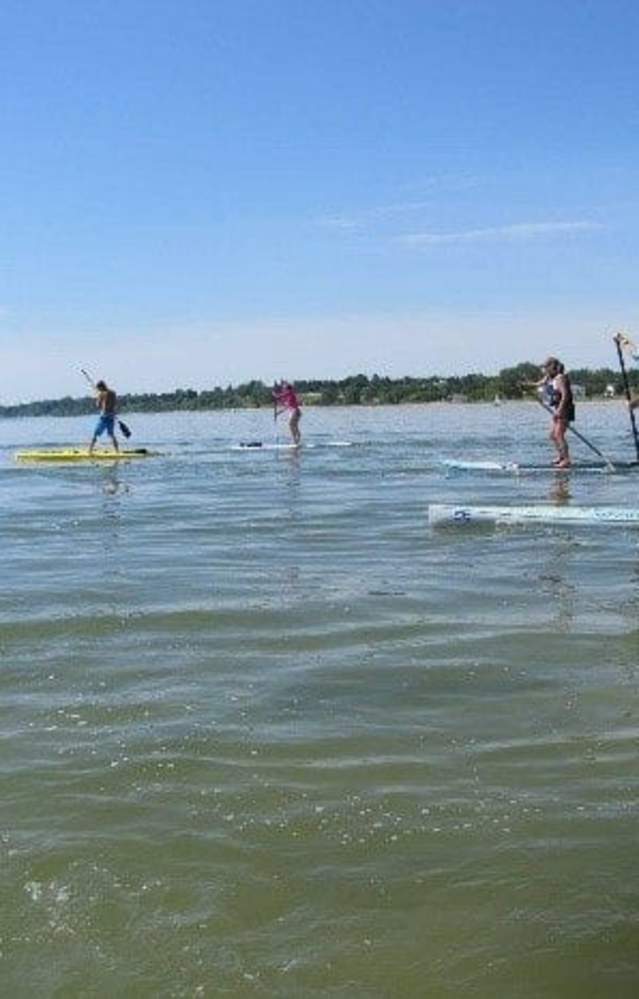 stand-up paddle boarding