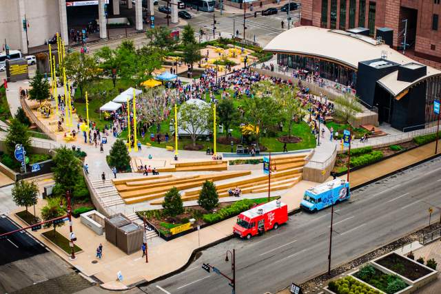 Lynn Wyatt Square For The Performing Arts