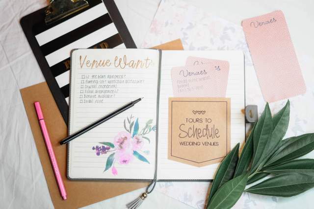 Wedding planner and checklist