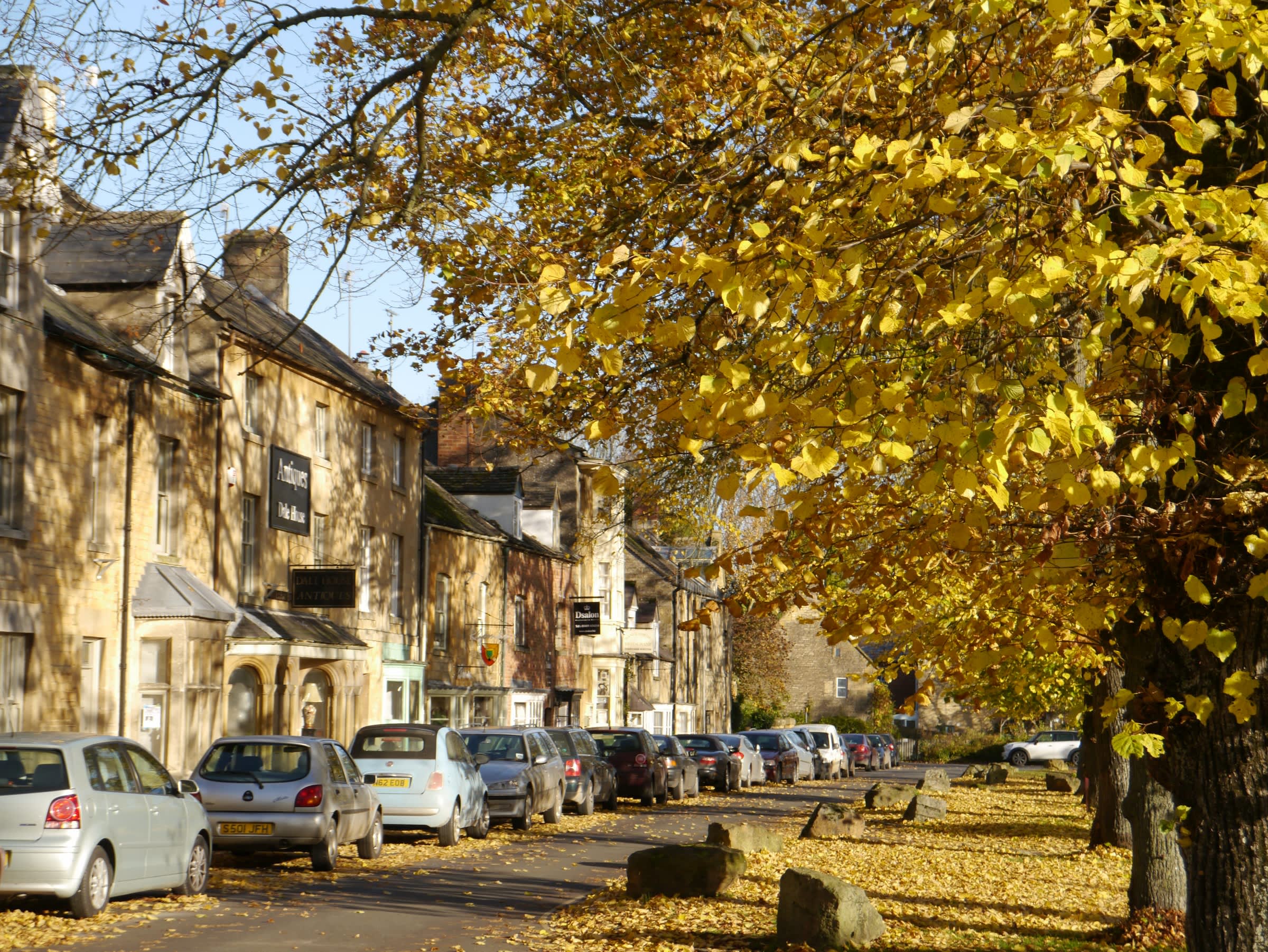 Morton in Marsh in the autumn