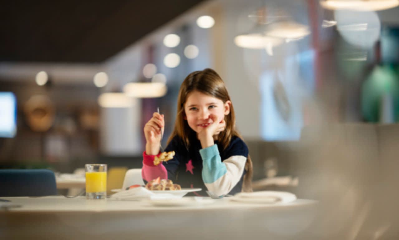 Breakfast - Kid at Breakfast