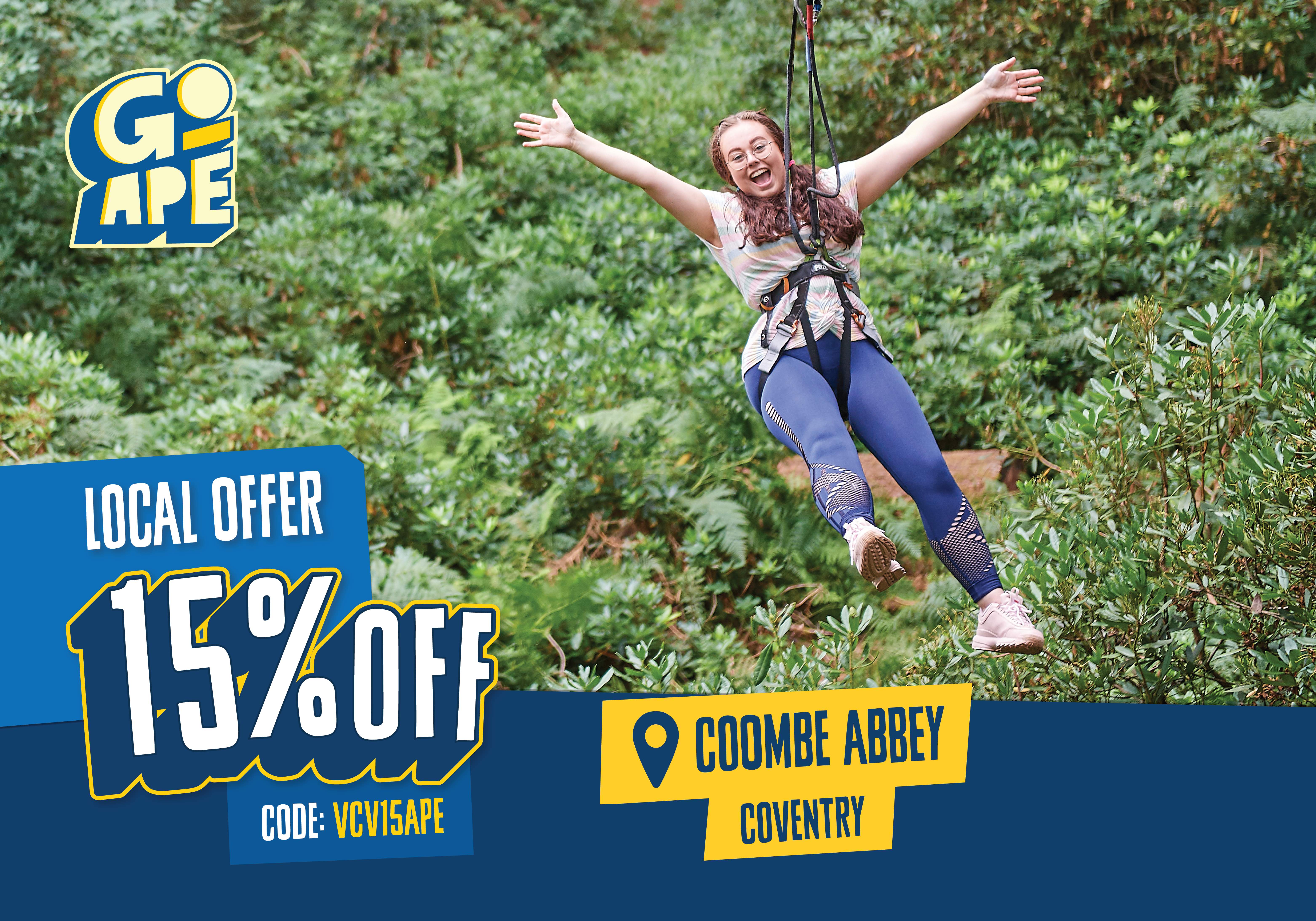 Go Ape discount