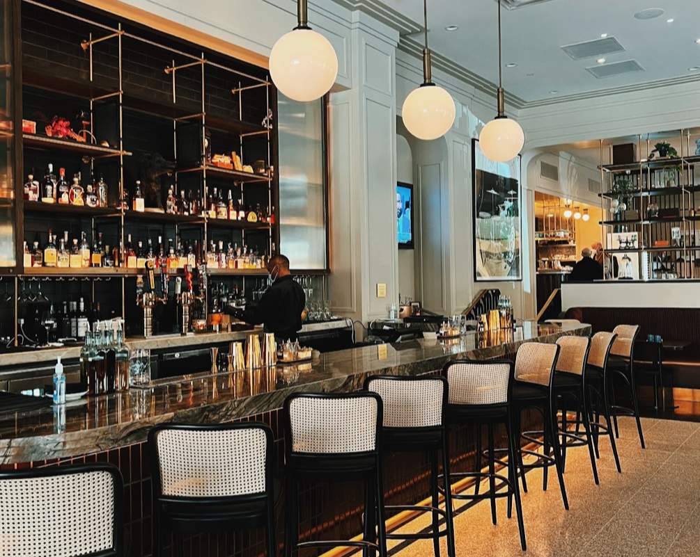 There's A New French Brasserie In A Charming Historic Downtown
