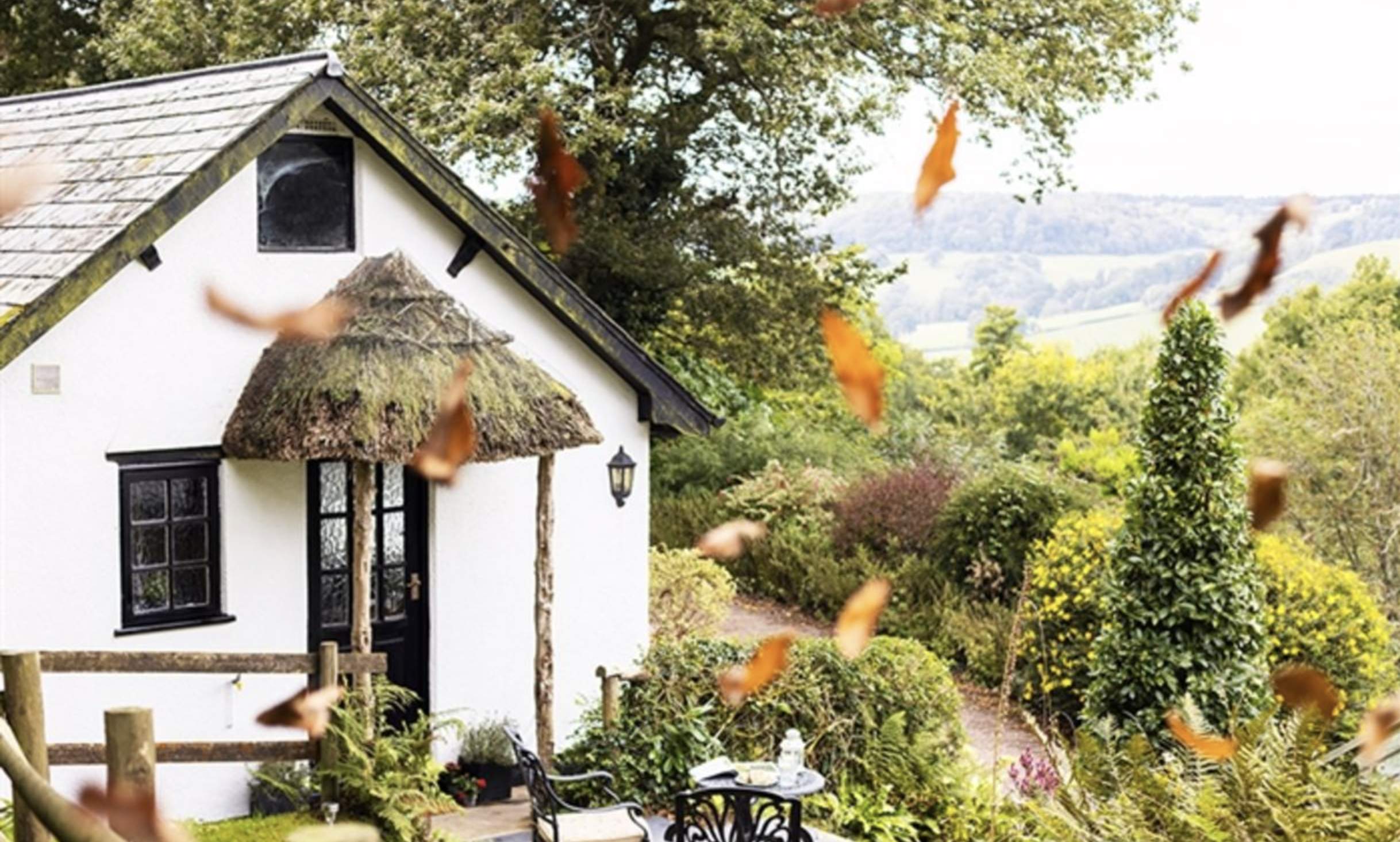cottage in autumn