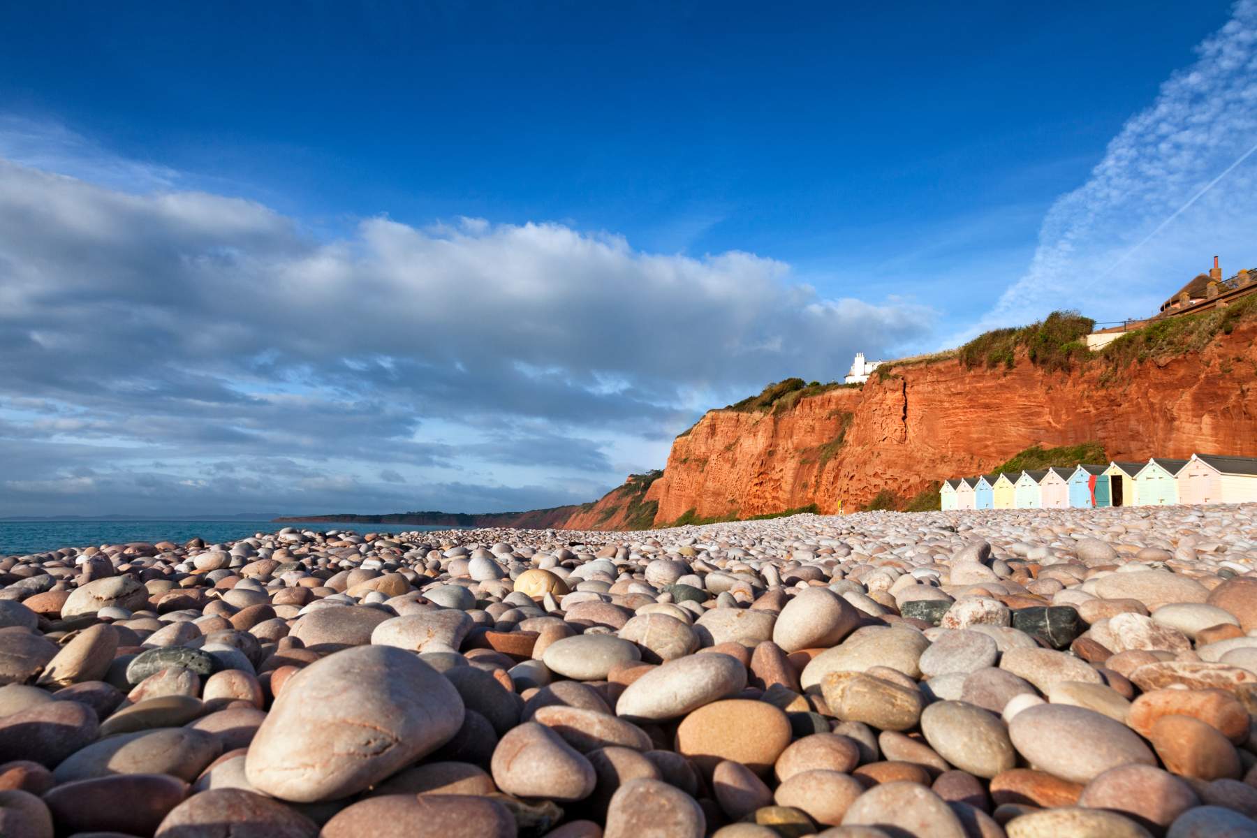 budleigh beach pebbles