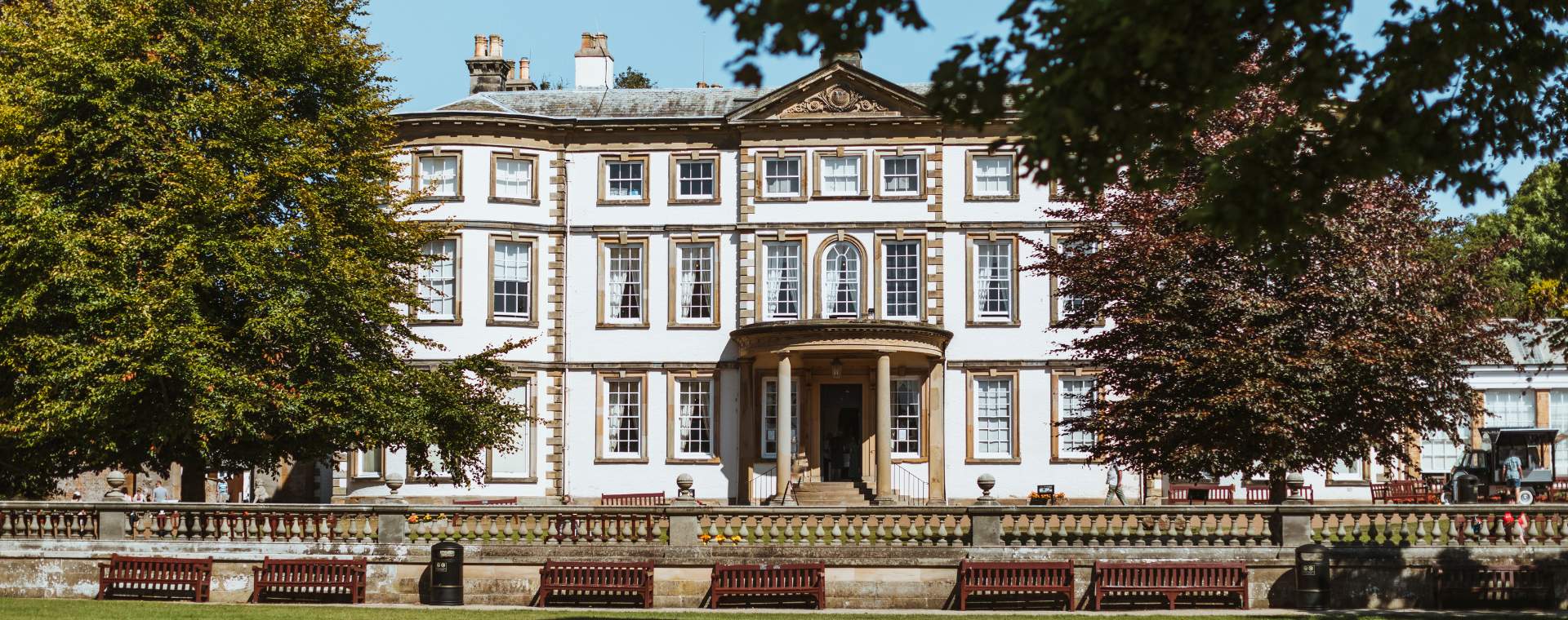 The outside of Sewerby Hall in Bridlington