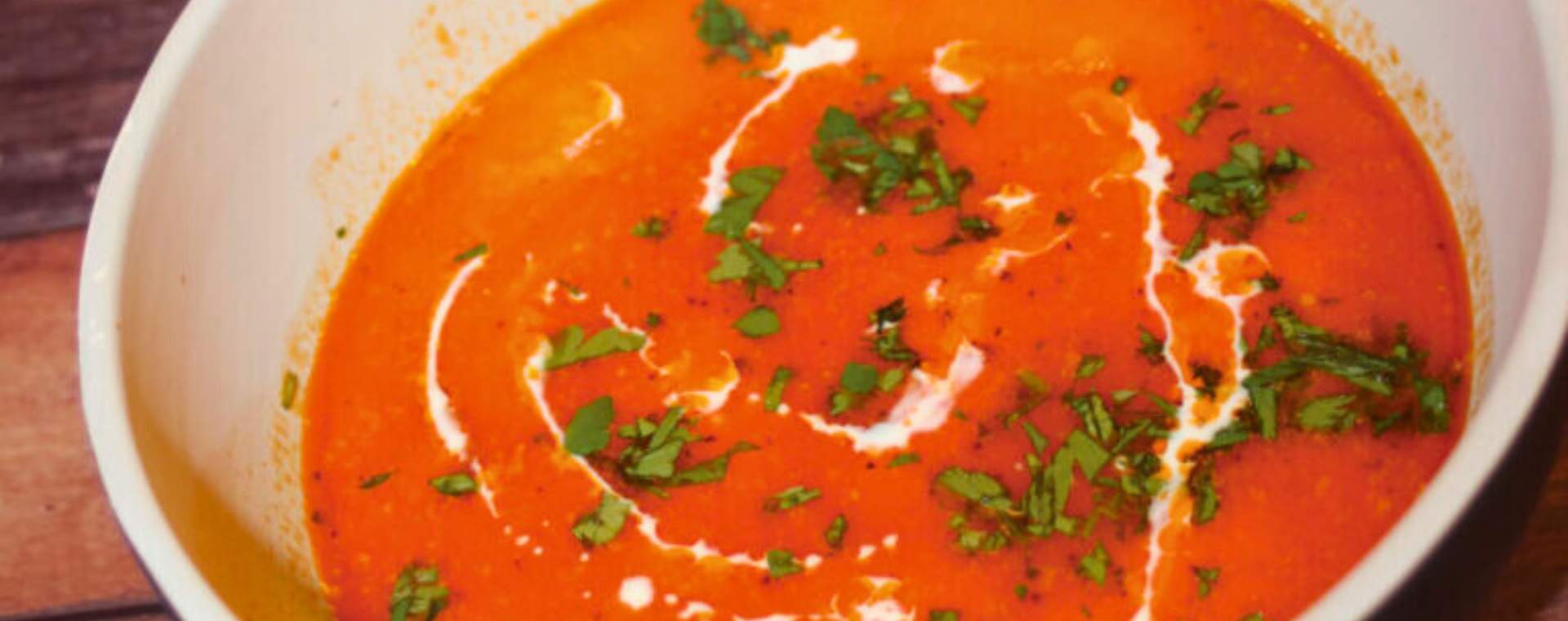Creamy lobster bisque
