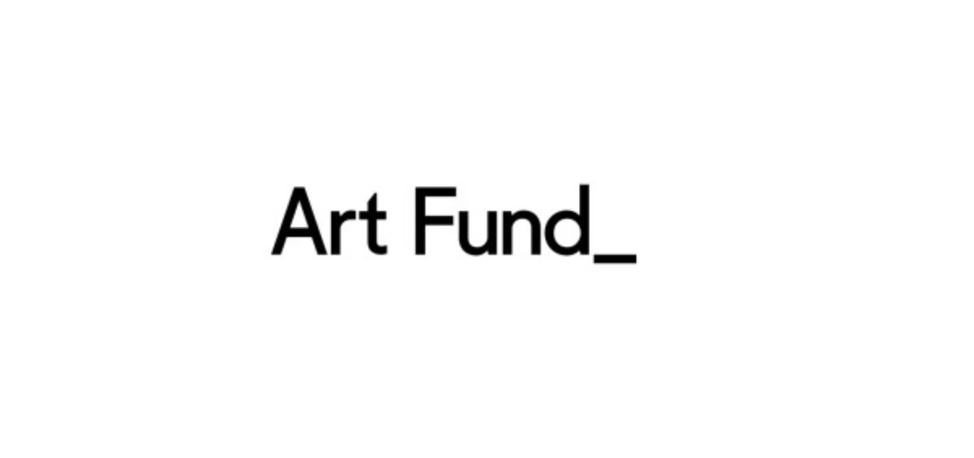 The Art Fund logo in black text, followed by an underscore