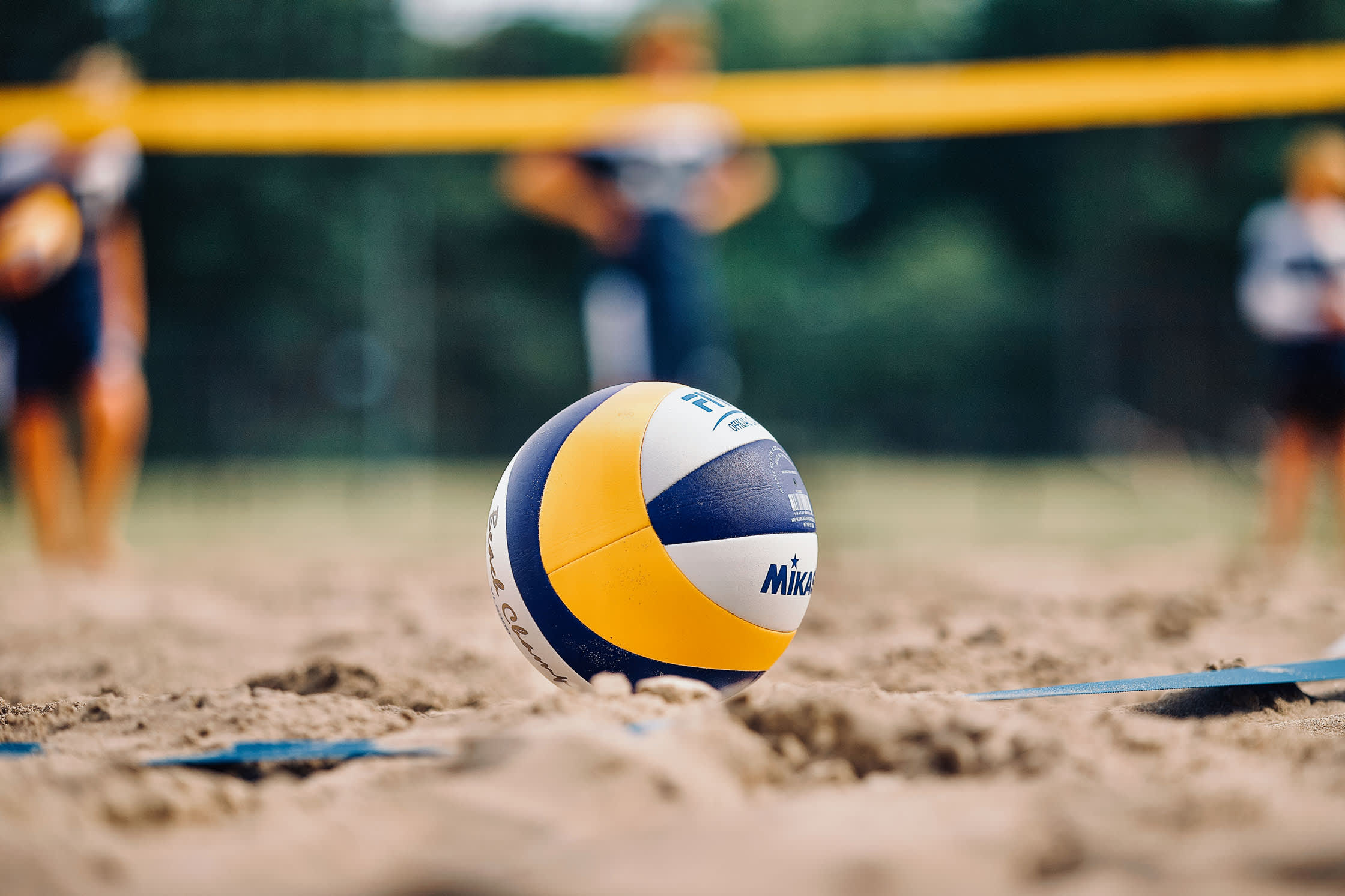 Volleyball på strand