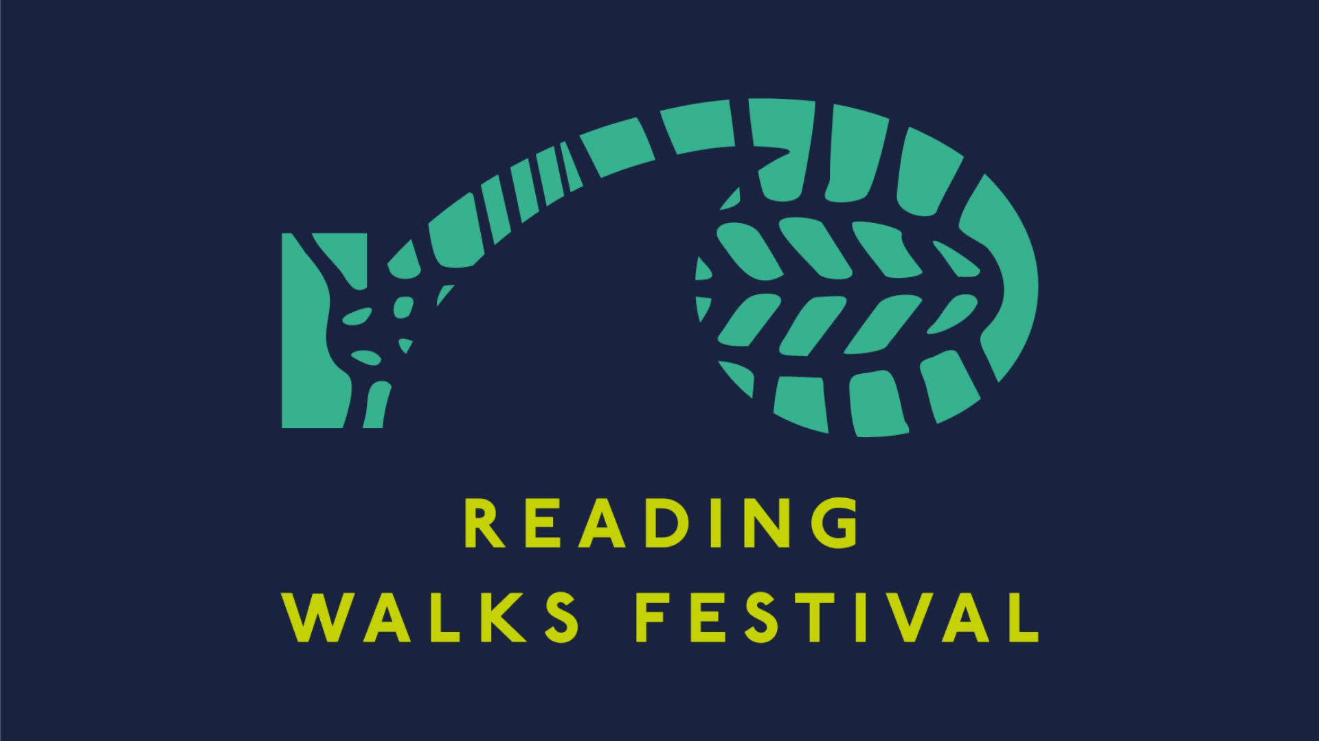 Advert for Reading Walks Festival