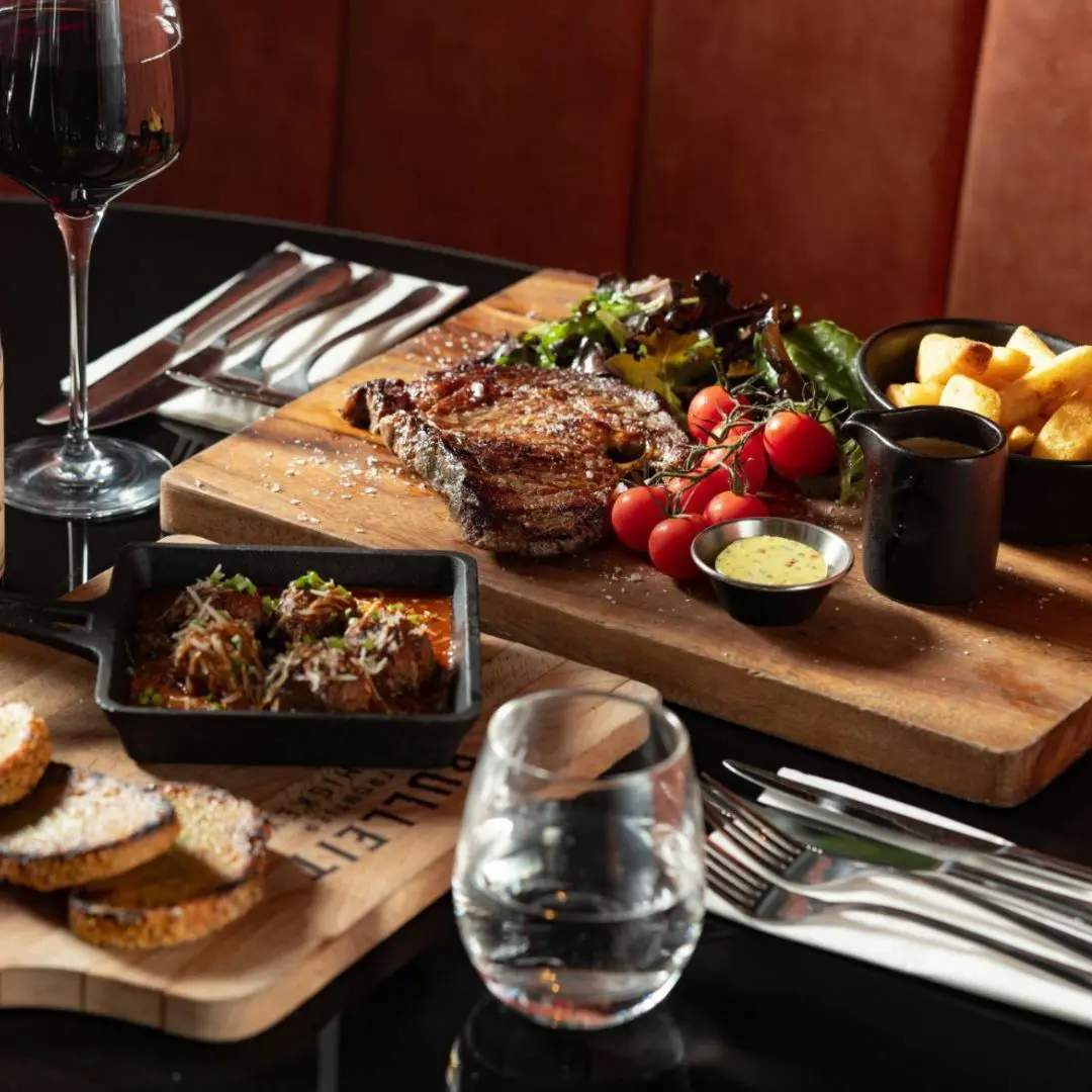 Porters Restaurant food