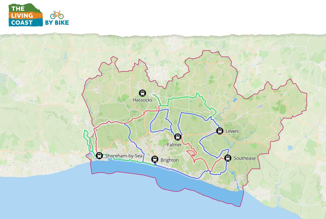 Bike Routes, Living Coast