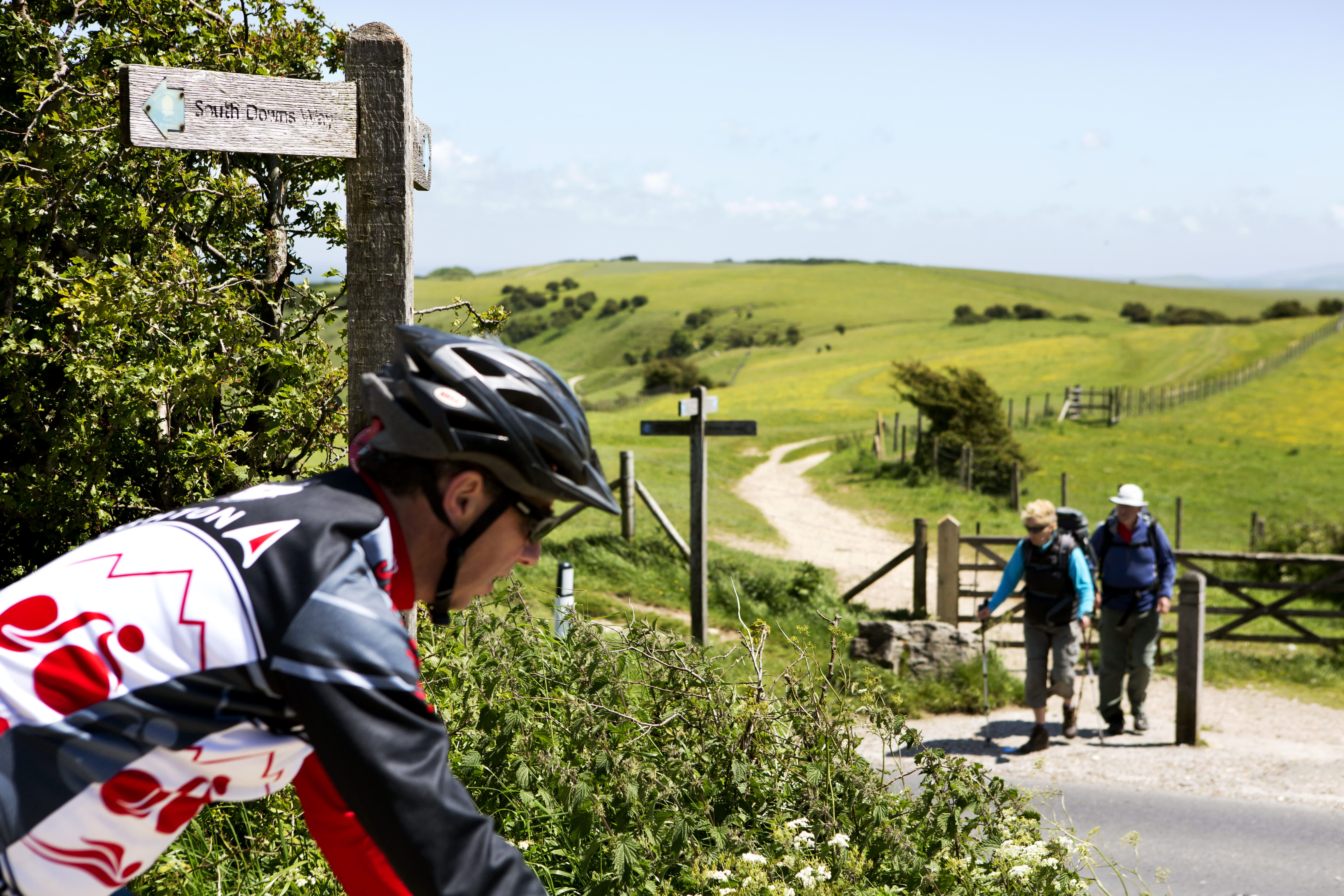 Cycling routes in Sussex
