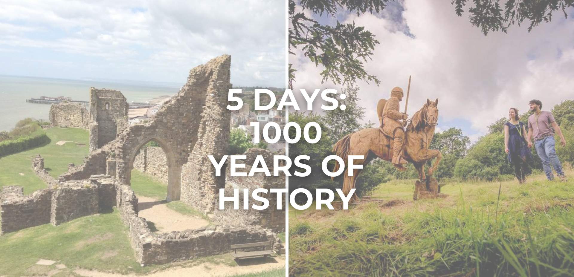 A thousand years of history in 5 days on the Sussex coast