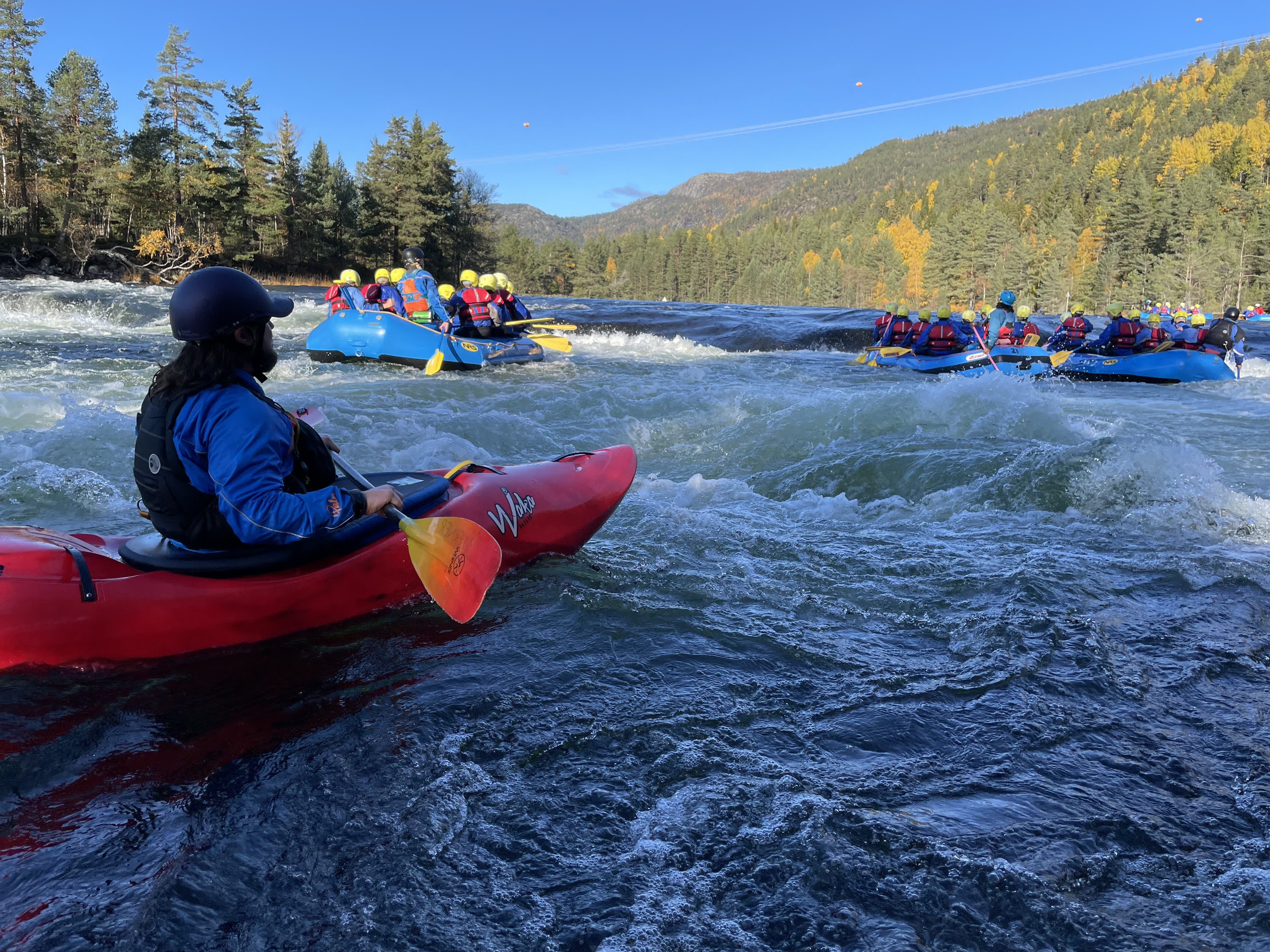 rafting