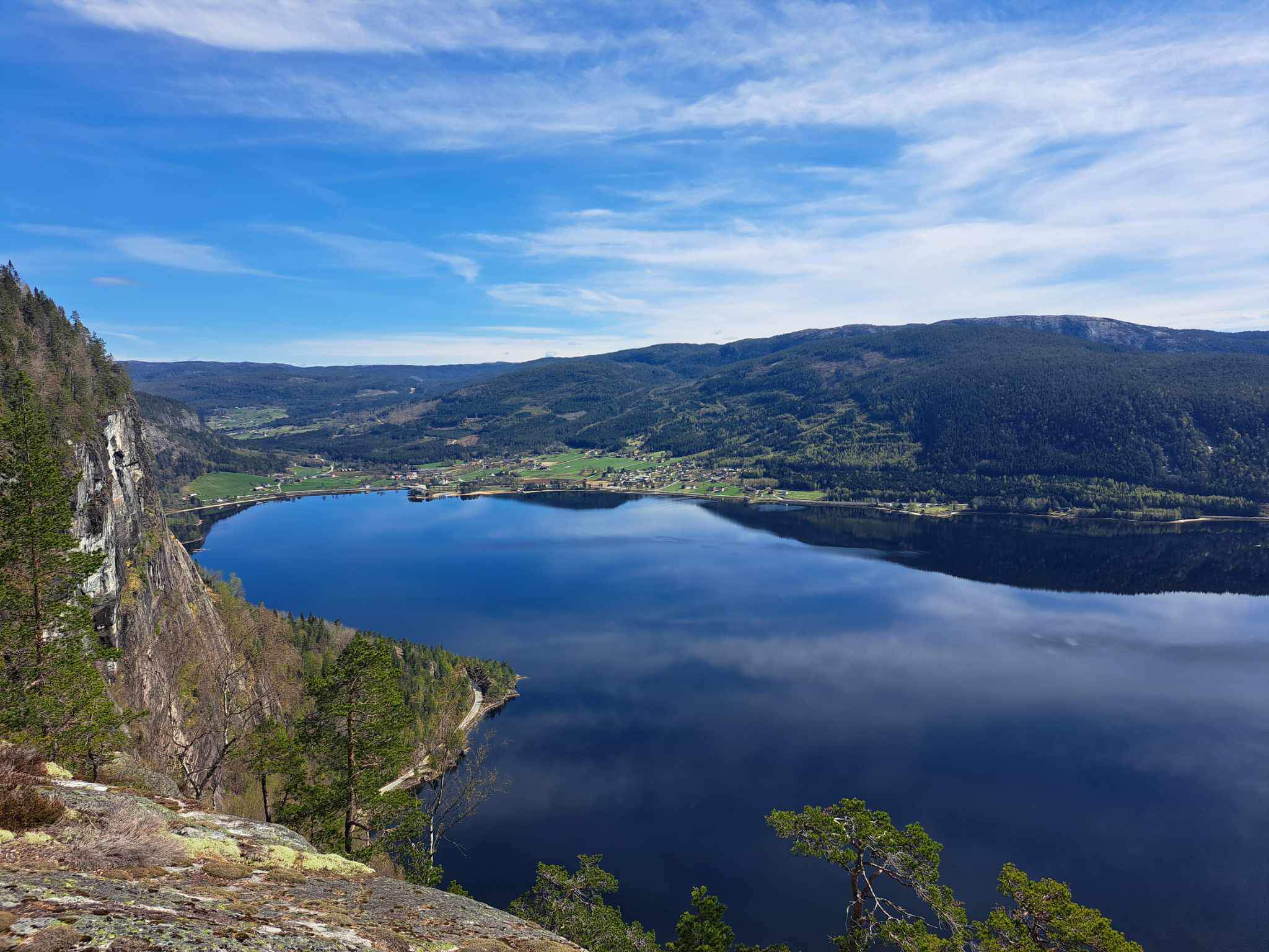 View over Byglndfjord,