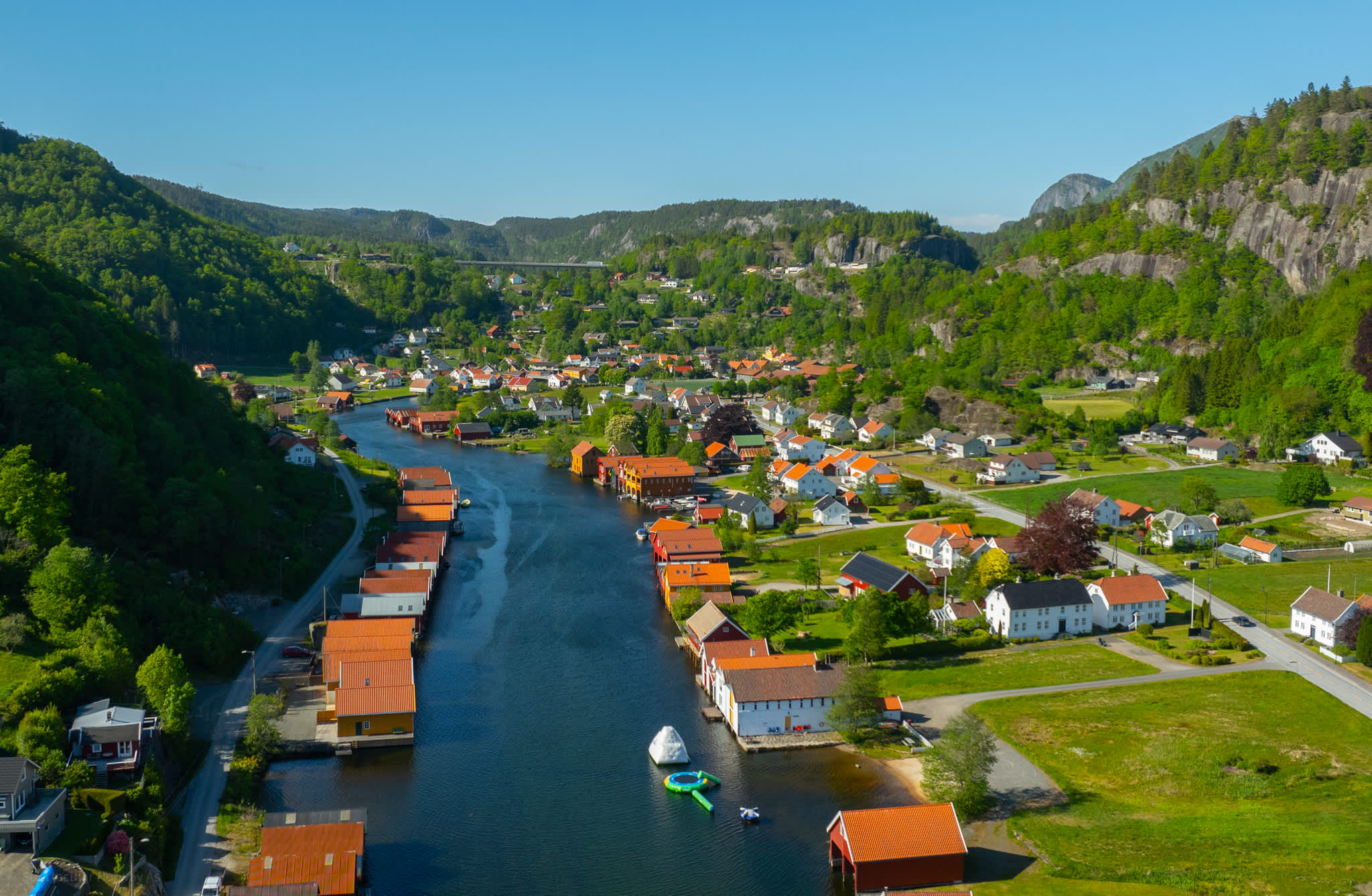 Sommer på Feda