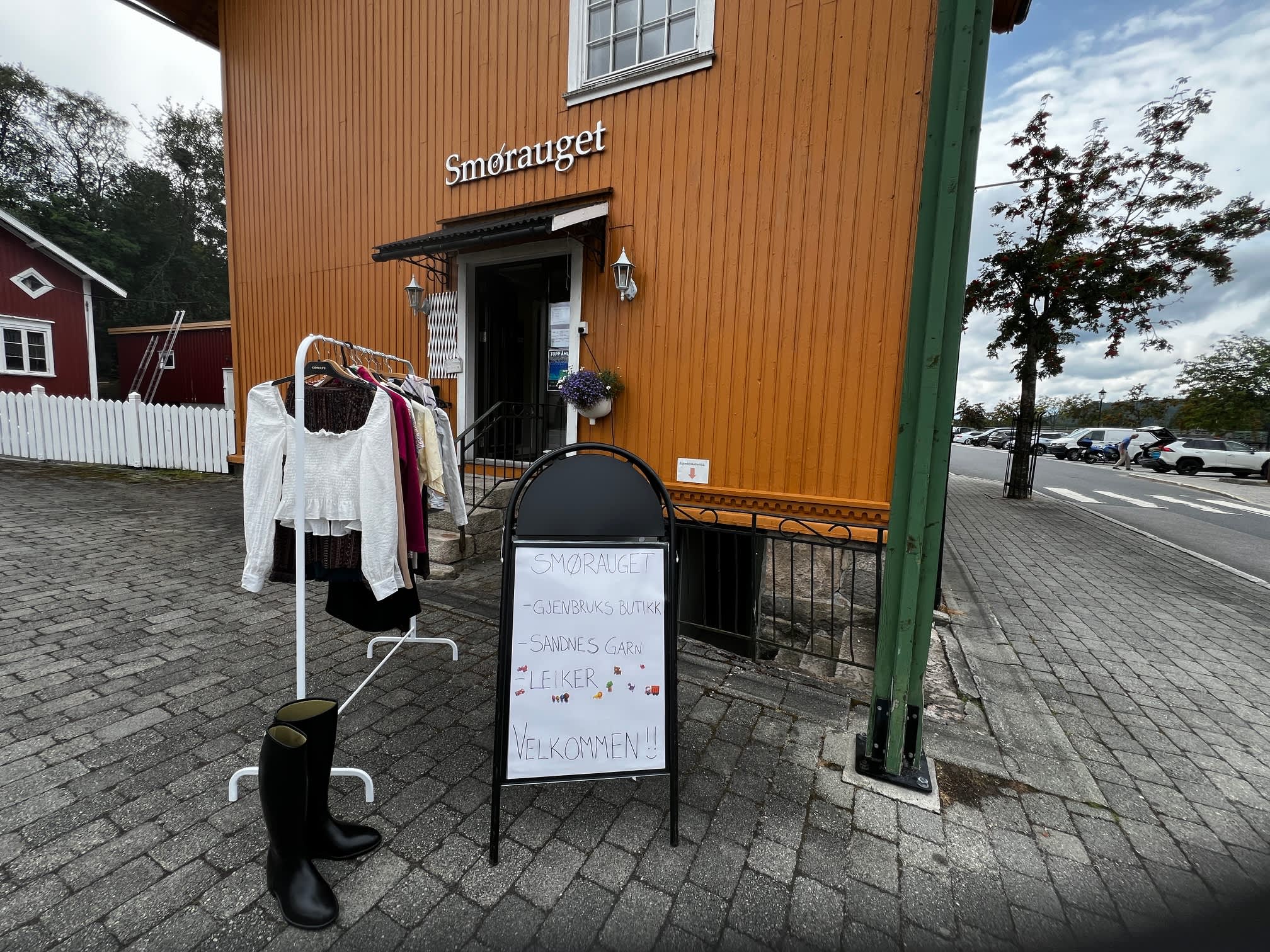 butikk sett fra utsiden