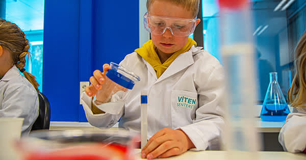 gutt på lab