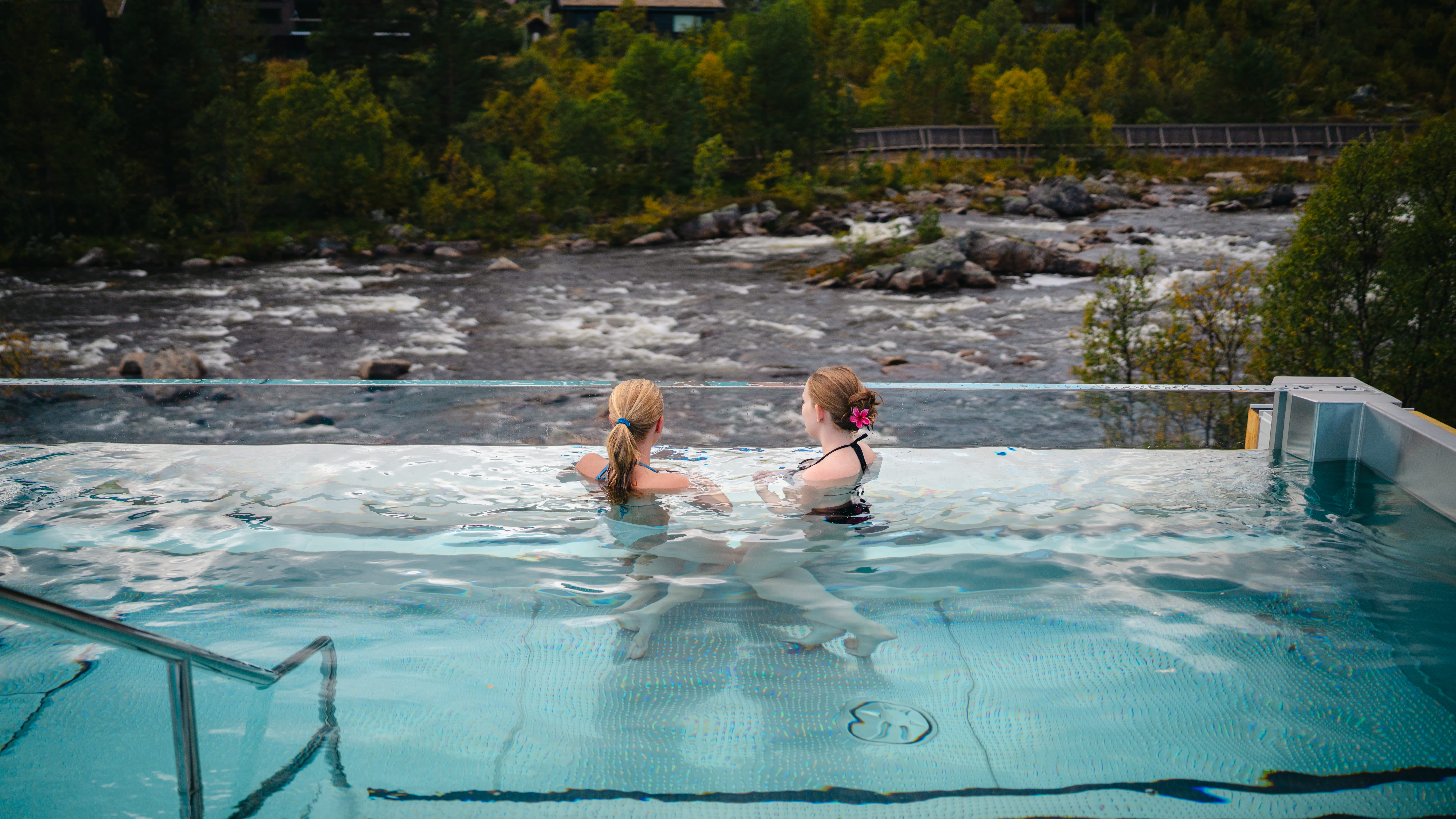 Hovden fjellbad ute