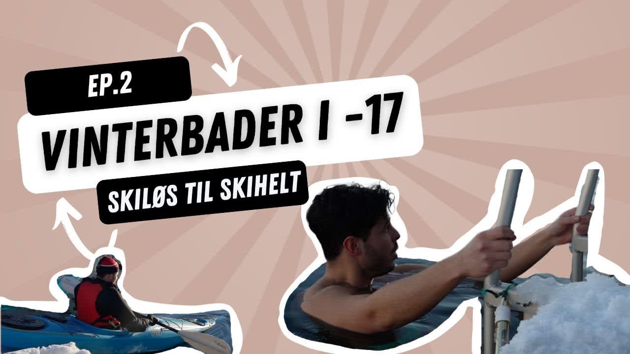 Skiløs til Skihelt: Padler langs isen i Lillesand | Ep.2