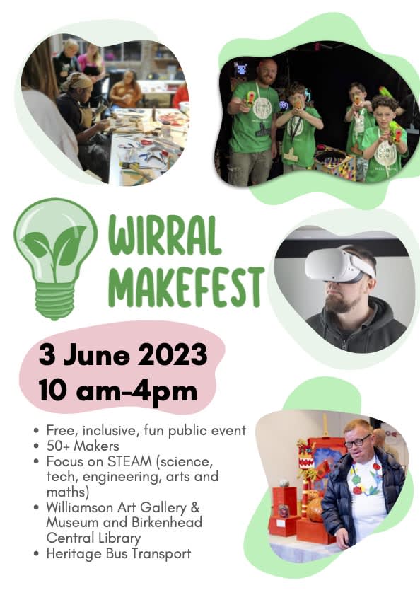 Wirral MakeFest - 3rd June 10am-4pm