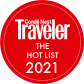 Conde Nast Traveler The Hot List 2021 badge