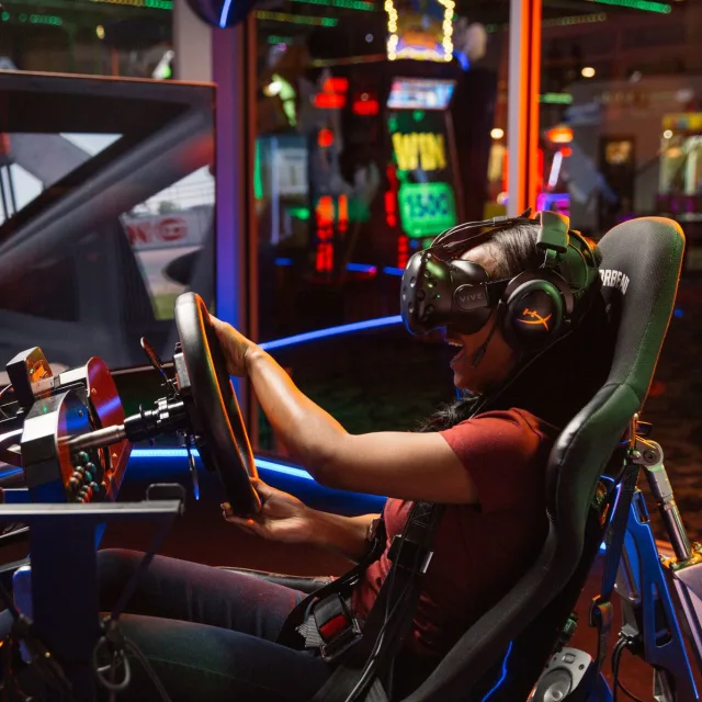 Andretti Indoor Karting & Games VR Simulator driving