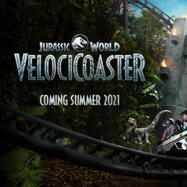 Jurassic World Velocicoaster Coming Summer 2021 at Universal's Islands of Adventure at Universal Orlando Resort