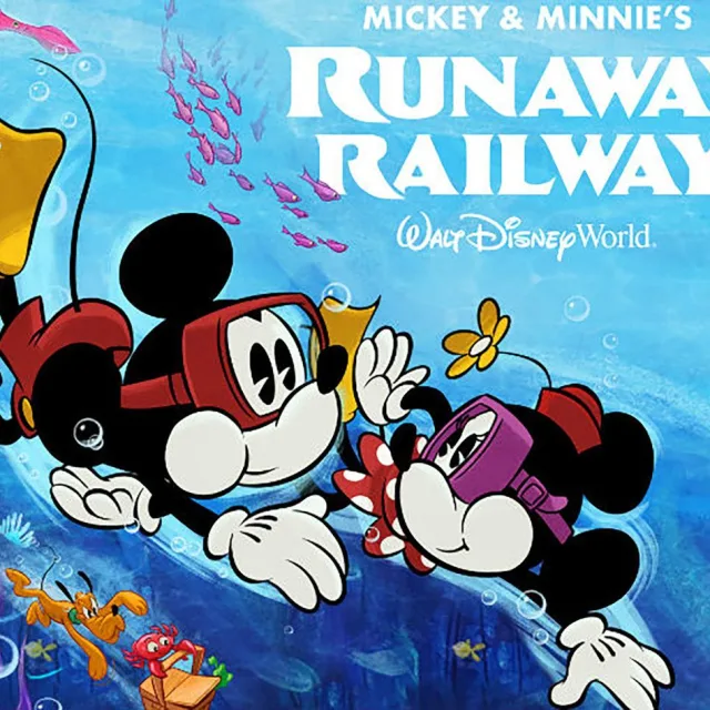 Mickey & Minnie's Runaway Railway at Disney's Hollywood Studios
