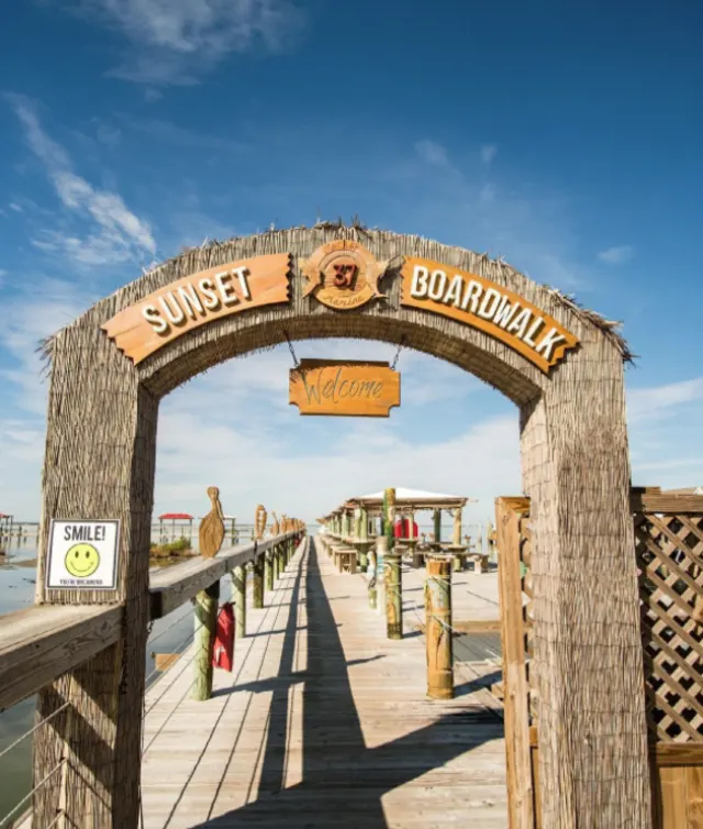 Sunset Boardwalk