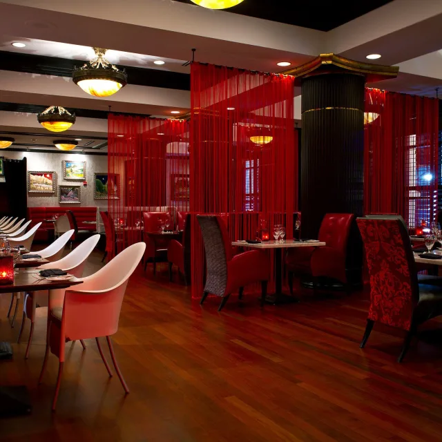 The Boheme restaurant at the Grand Bohemian Hotel
