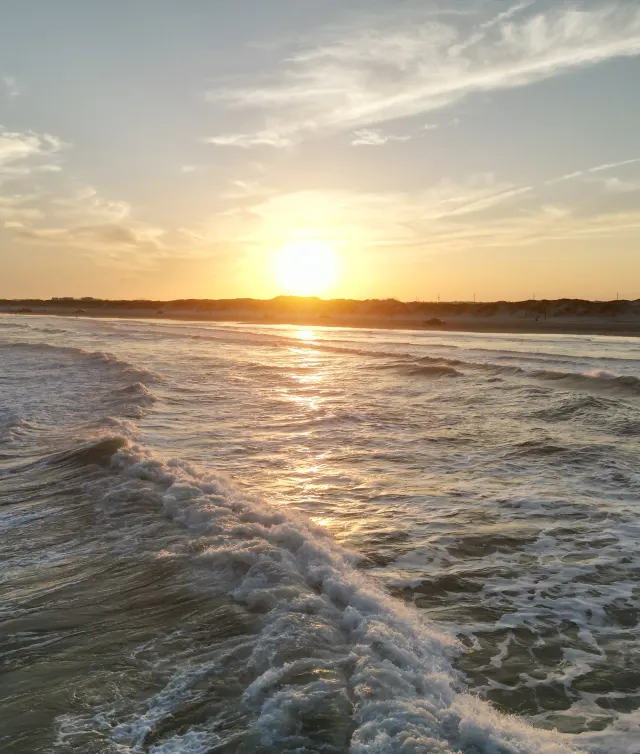 Beach Sunset, Fall