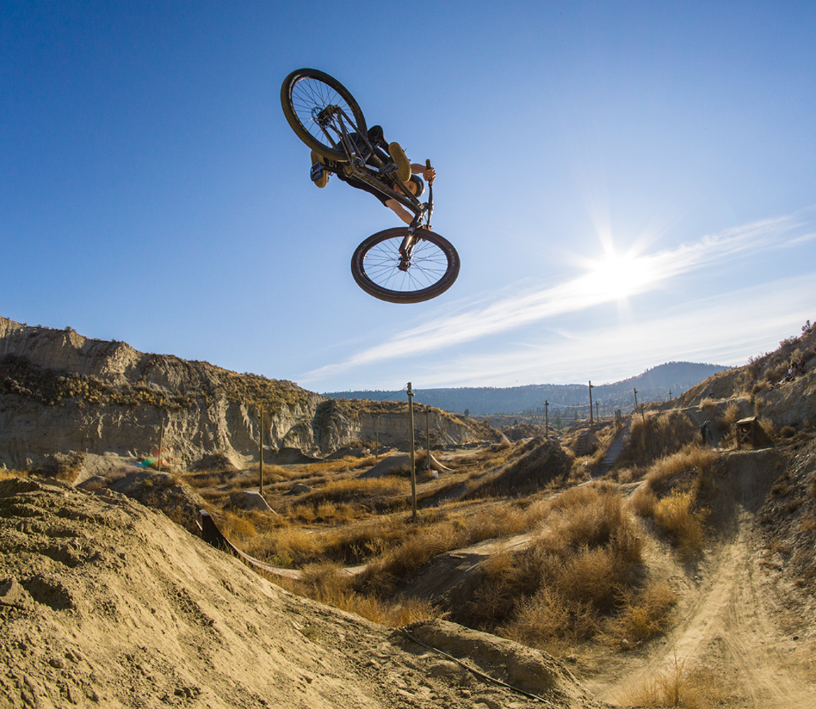 Biking at the Kamloops Bike Ranch