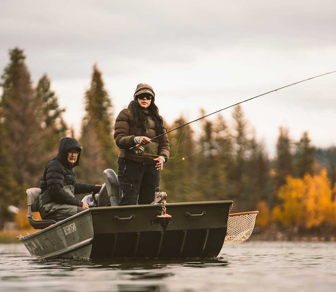 Fall Stillwater Fly Fishing In Kamloops - 