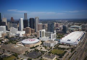 George R. Brown Convention District Skyline