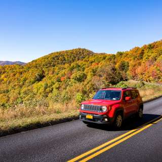 Scenic Drive on the Blue Ridge Parkway