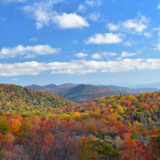 Asheville Blue Ridge Mountains Fall