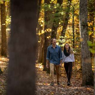 Hiking Near Asheville in Fall