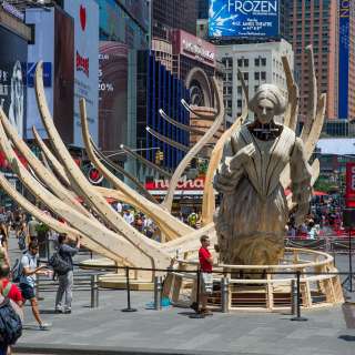 Mel Chin's Wake sculpture installation moves from Times Square to Western North Carolina