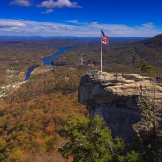 Chimney Rock Park in Fall