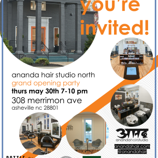 Ananda Hair Studio North Grand Opening Party!