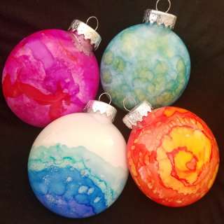 Art & Craft Workshop: Alcohol Ink Ornaments