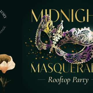 Midnight Masquerade Rooftop Party