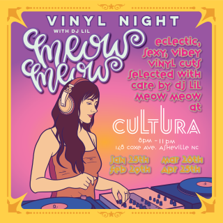 Vinyl Night with DJ Lil Meow Meow