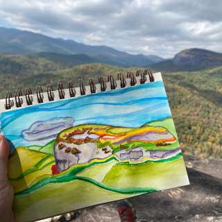 Watercolor Backpacking Trip: May 3-5, 2024